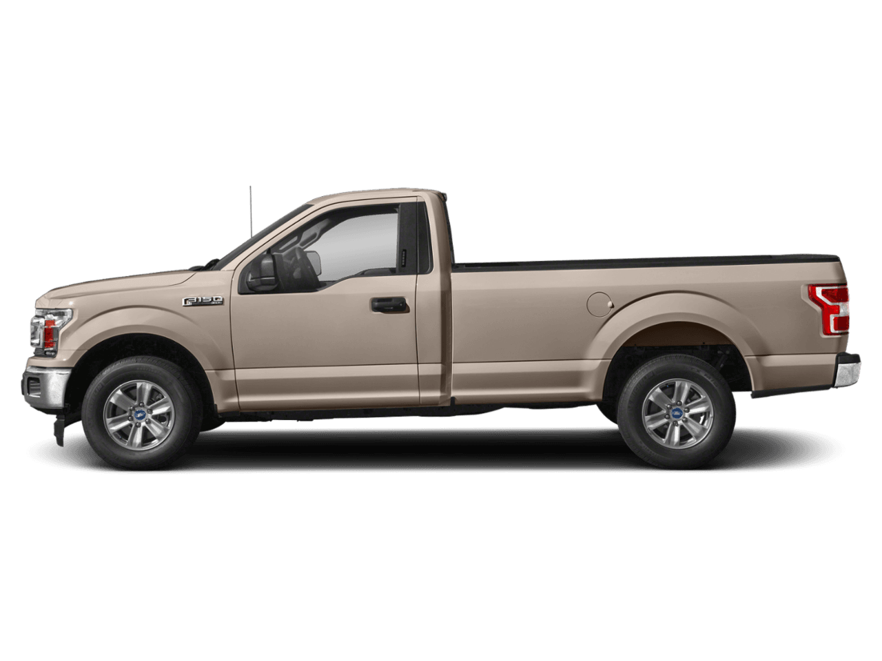 2018 Ford F-150 XLT 2WD Reg Cab 8' Box - Profile, facing to the left