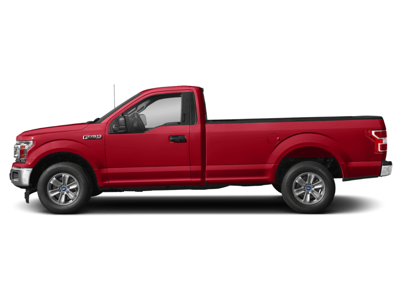 2018 Ford F-150 XLT 2WD Reg Cab 8' Box - Profile, facing to the left