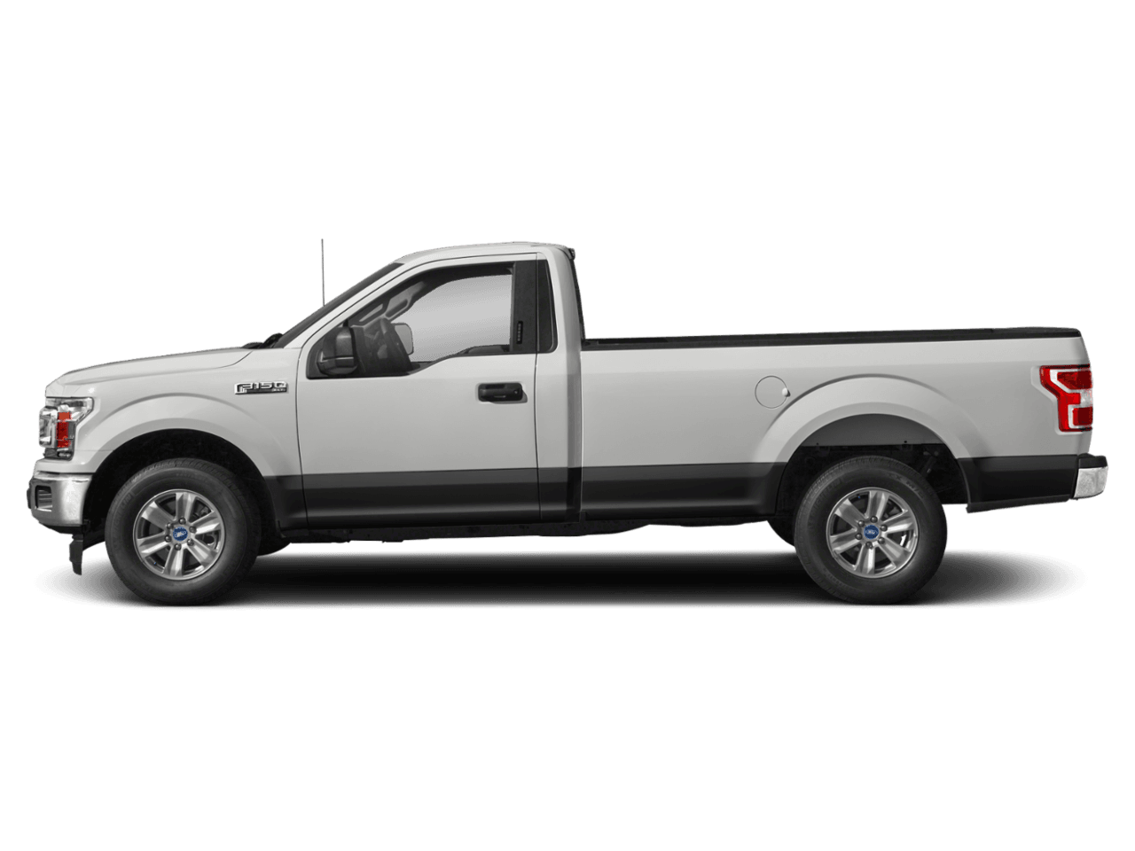 2018 Ford F-150 XLT 2WD Reg Cab 8' Box - Profile, facing to the left