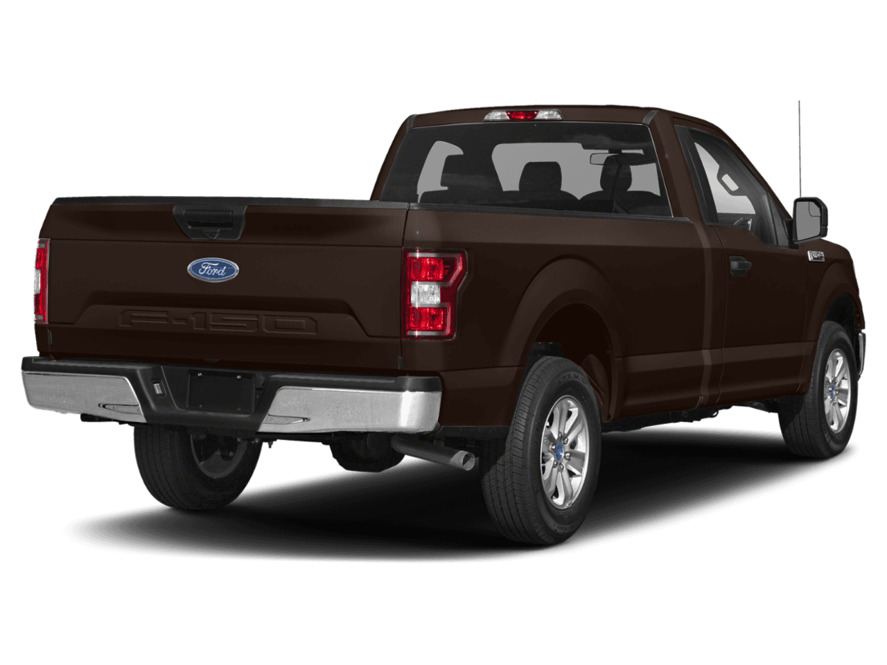 2018 Ford F-150 XLT 2WD Reg Cab 8' Box - Rear 3/4, facing to the right