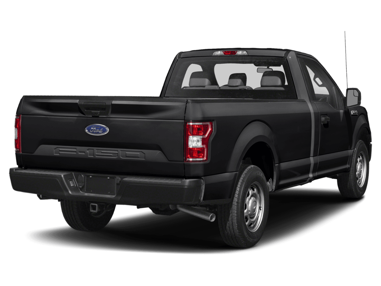 2018 Ford F-150 XL 4WD Reg Cab 8' Box - Rear 3/4, facing to the right