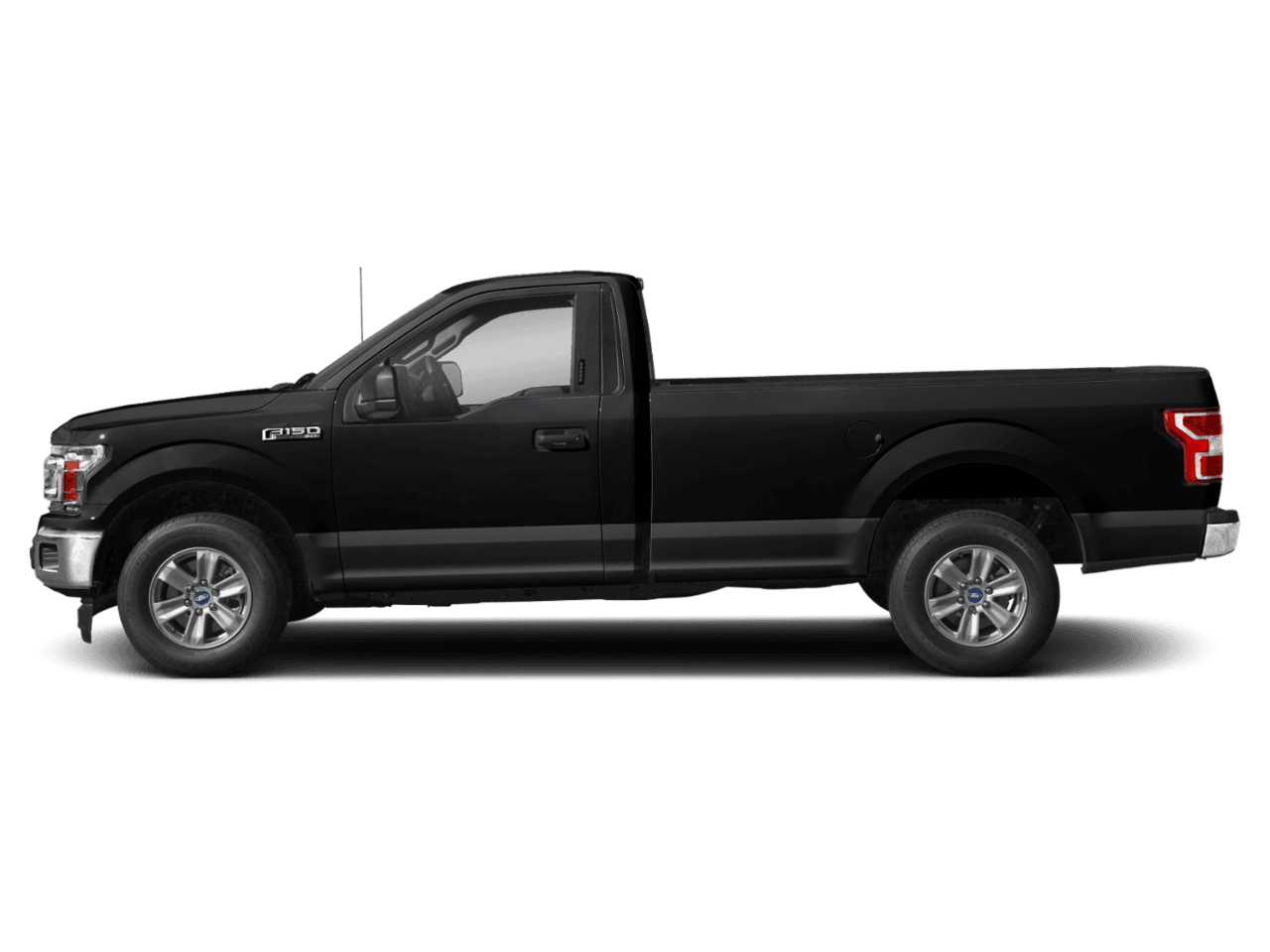 2018 Ford F-150 XLT 4WD Reg Cab 8' Box - Profile, facing to the left