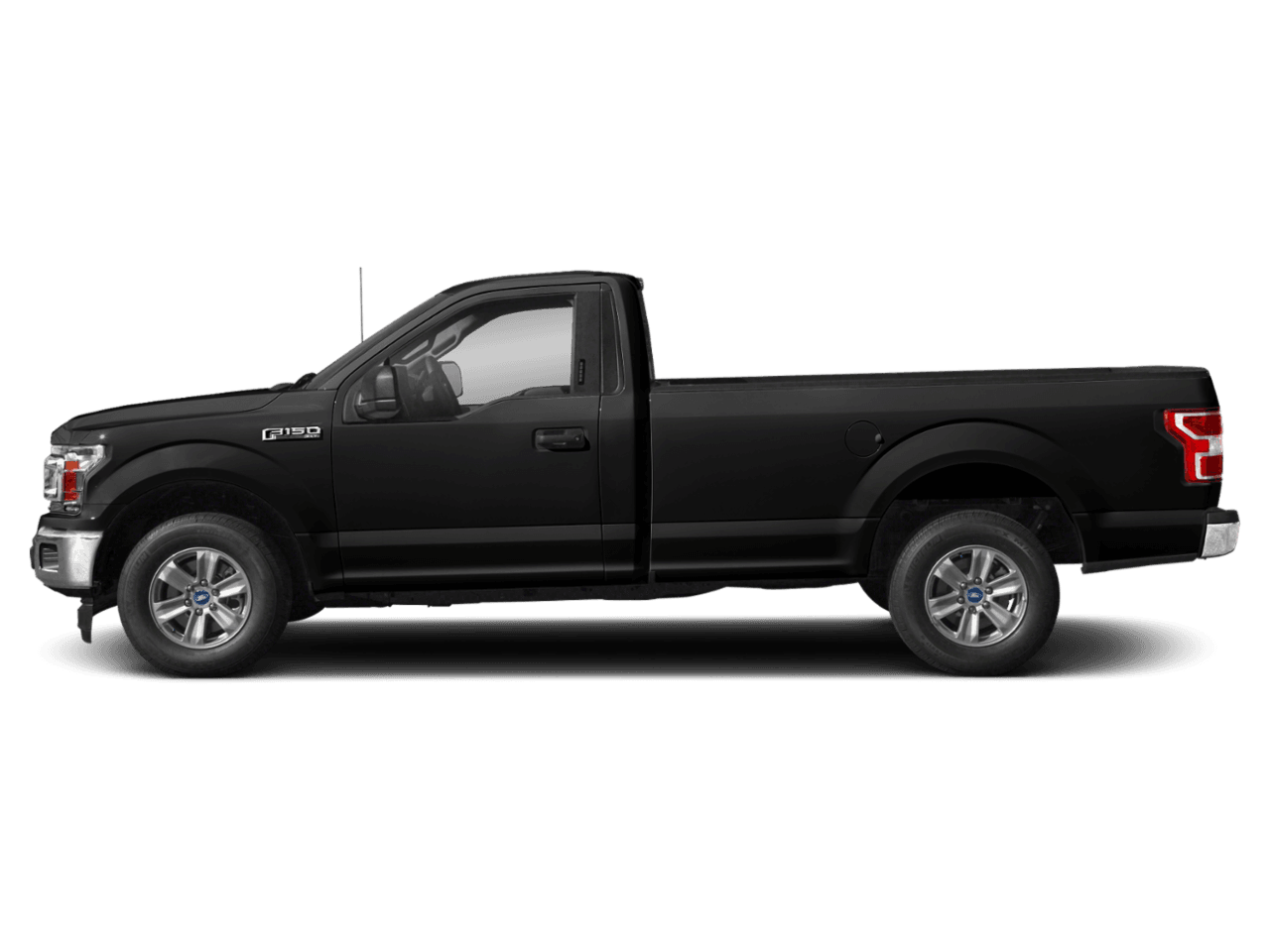 2018 Ford F-150 XLT 4WD Reg Cab 8' Box - Profile, facing to the left