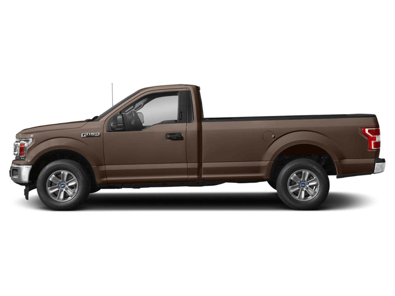 2018 Ford F-150 XLT 4WD Reg Cab 8' Box - Profile, facing to the left