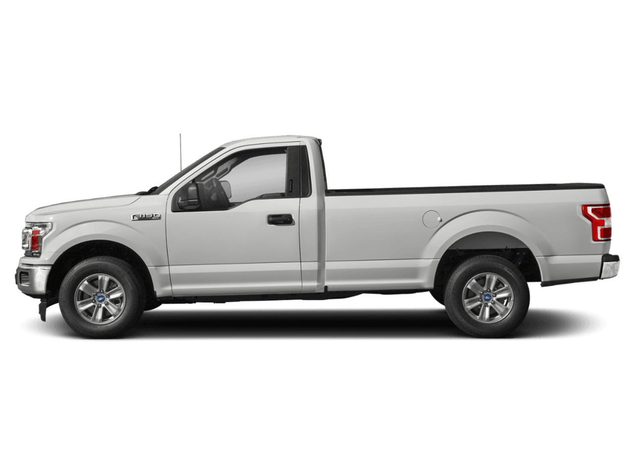 2018 Ford F-150 XLT 4WD Reg Cab 8' Box - Profile, facing to the left
