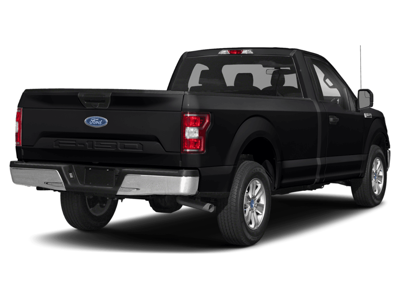 2018 Ford F-150 XLT 4WD Reg Cab 8' Box - Rear 3/4, facing to the right