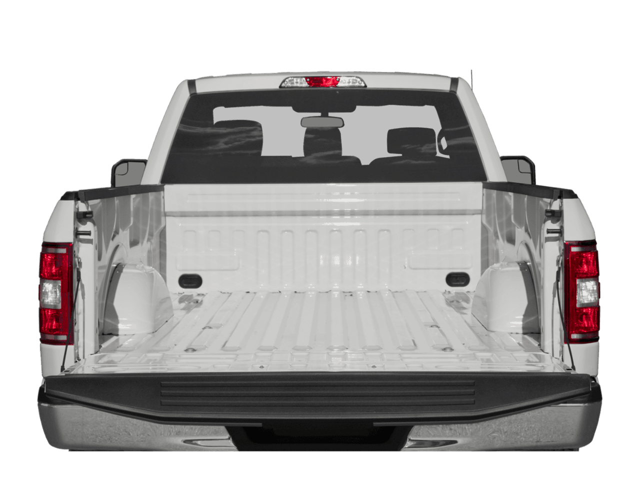 2018 Ford F-150 XLT 4WD Reg Cab 8' Box - Interior Trunk with Hatch Open Feature