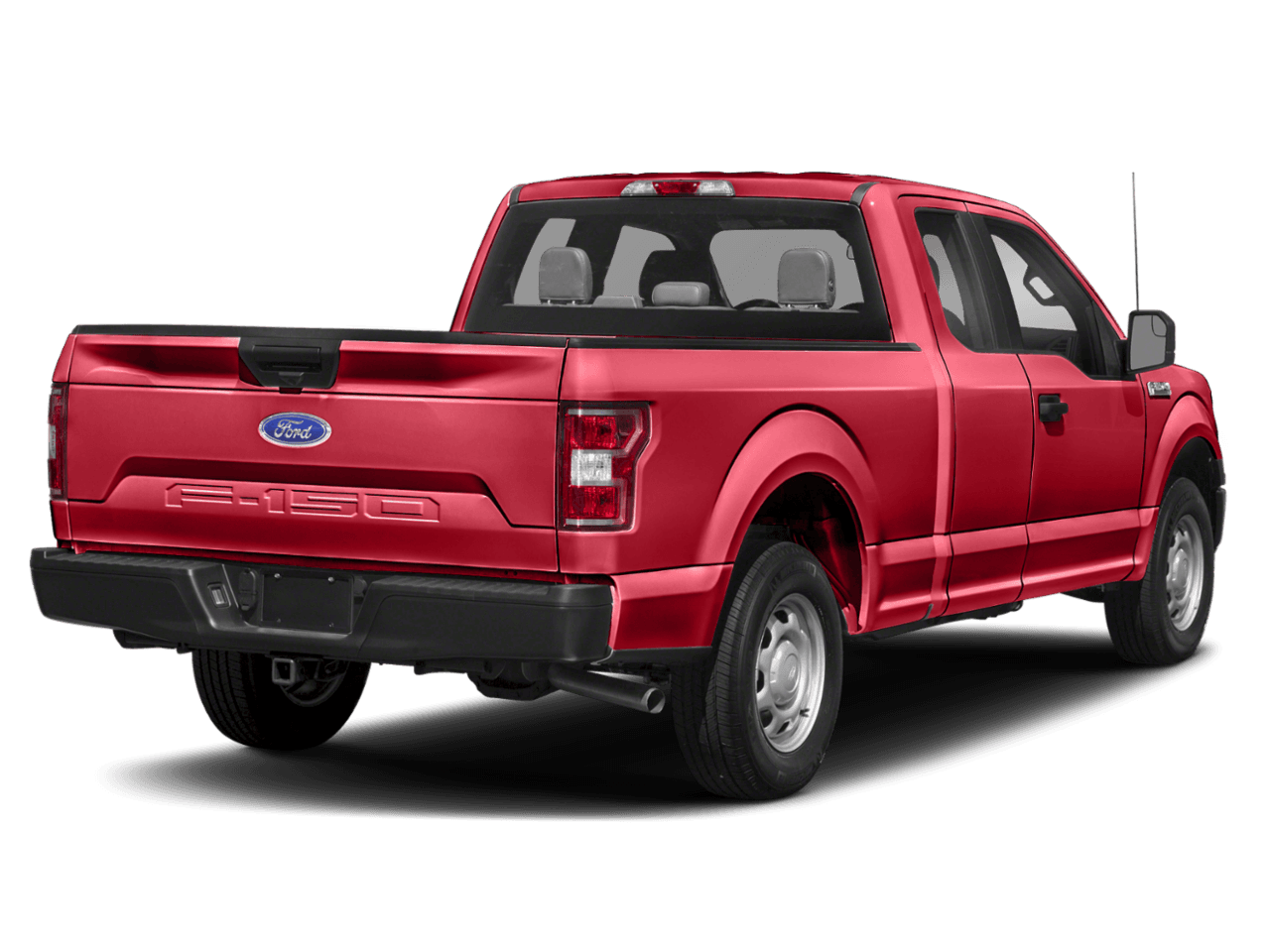 2018 Ford F-150 XL 2WD SuperCab 6.5' Box - Rear 3/4, facing to the right