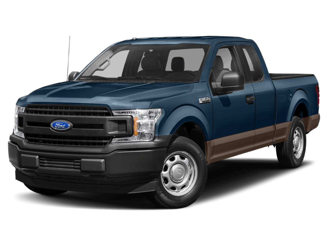 2018 Ford F-150 LARIAT 2WD SuperCab 6.5' Box - Front 3/4, facing to the left