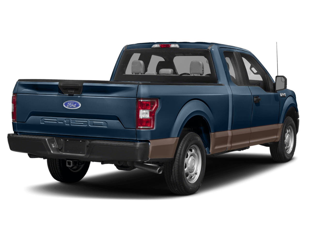 2018 Ford F-150 LARIAT 2WD SuperCab 6.5' Box - Rear 3/4, facing to the right
