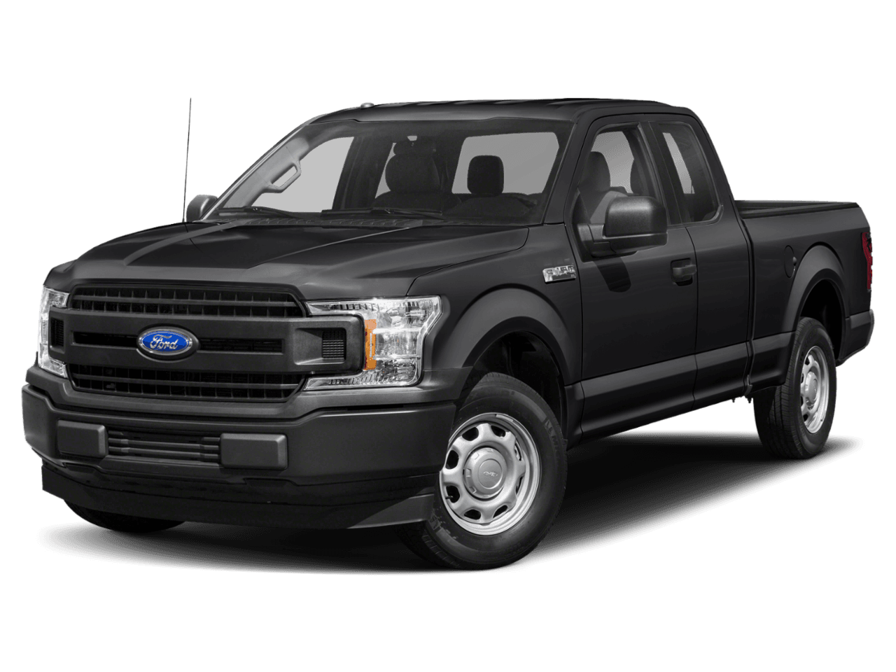 2018 Ford F-150 XLT 4WD SuperCab 6.5' Box - Front 3/4, facing to the left