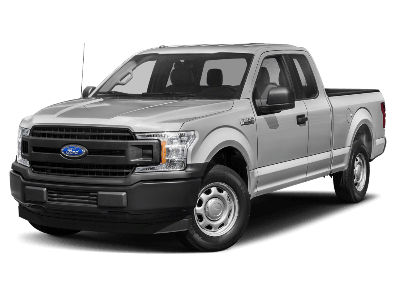 2018 Ford F-150 XLT 4WD SuperCab 6.5' Box - Front 3/4, facing to the left