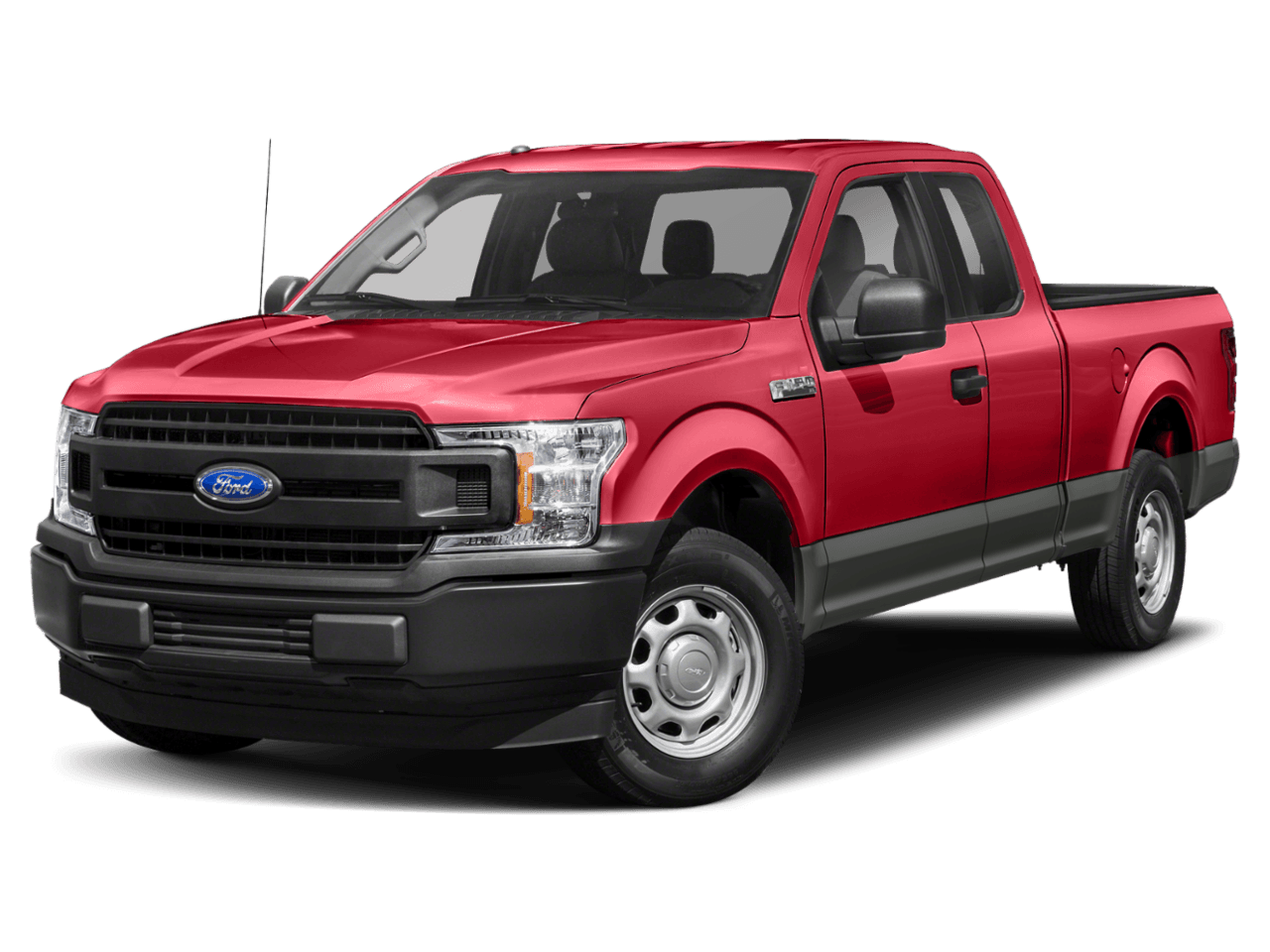 2018 Ford F-150 XLT 4WD SuperCab 6.5' Box - Front 3/4, facing to the left