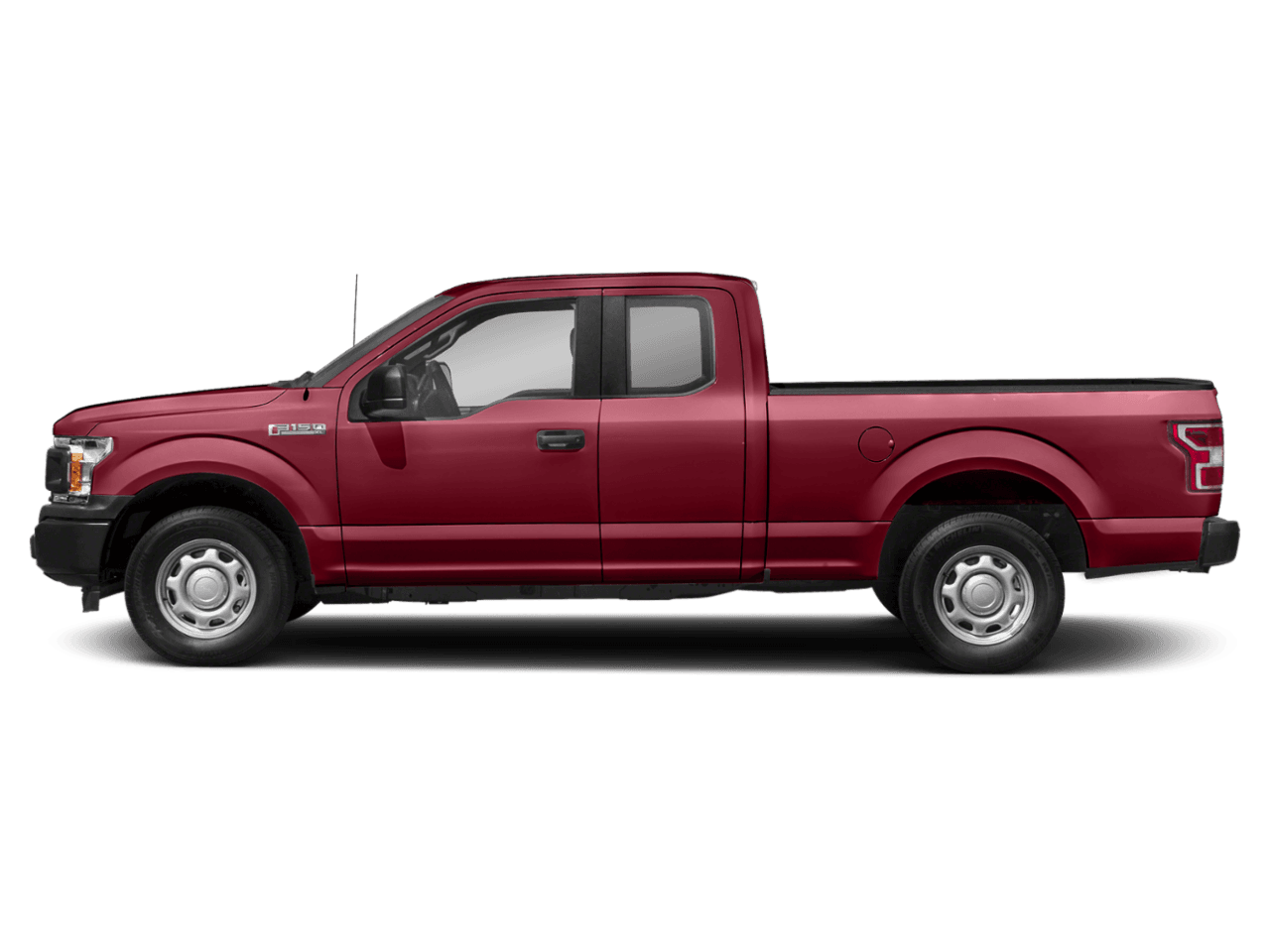 2018 Ford F-150 XLT 4WD SuperCab 6.5' Box - Profile, facing to the left