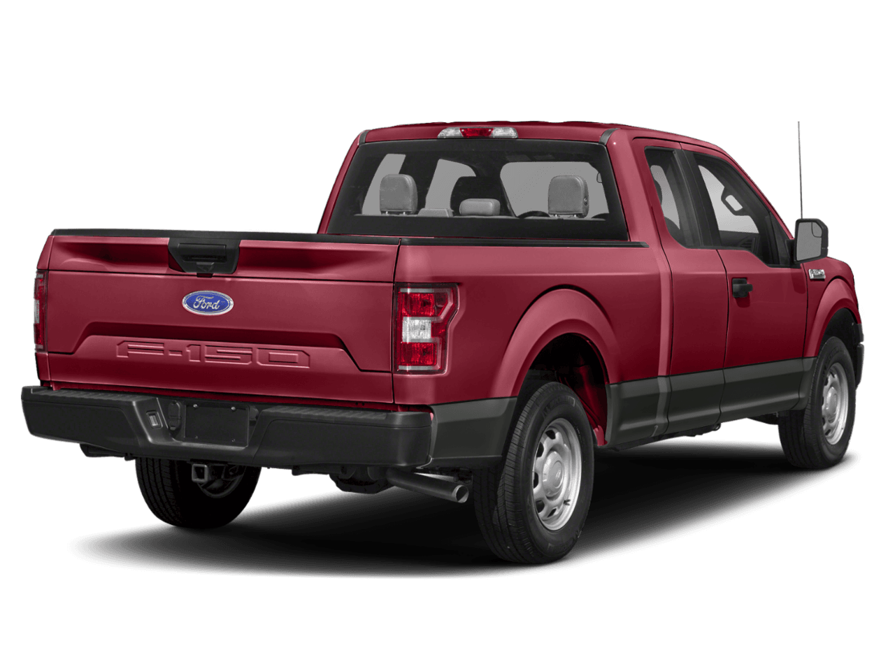 2018 Ford F-150 XLT 4WD SuperCab 6.5' Box - Rear 3/4, facing to the right