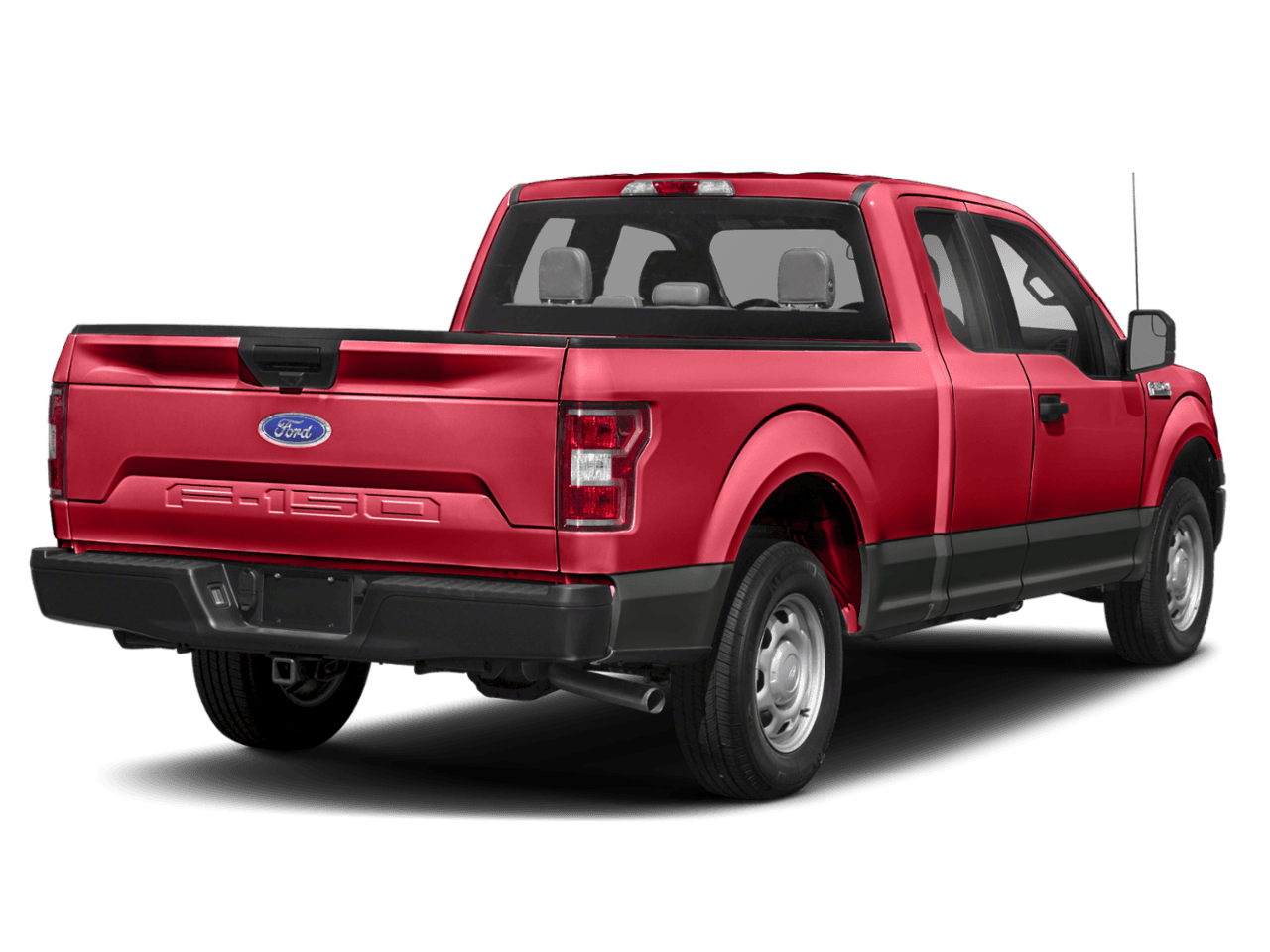 2018 Ford F-150 XLT 4WD SuperCab 6.5' Box - Rear 3/4, facing to the right