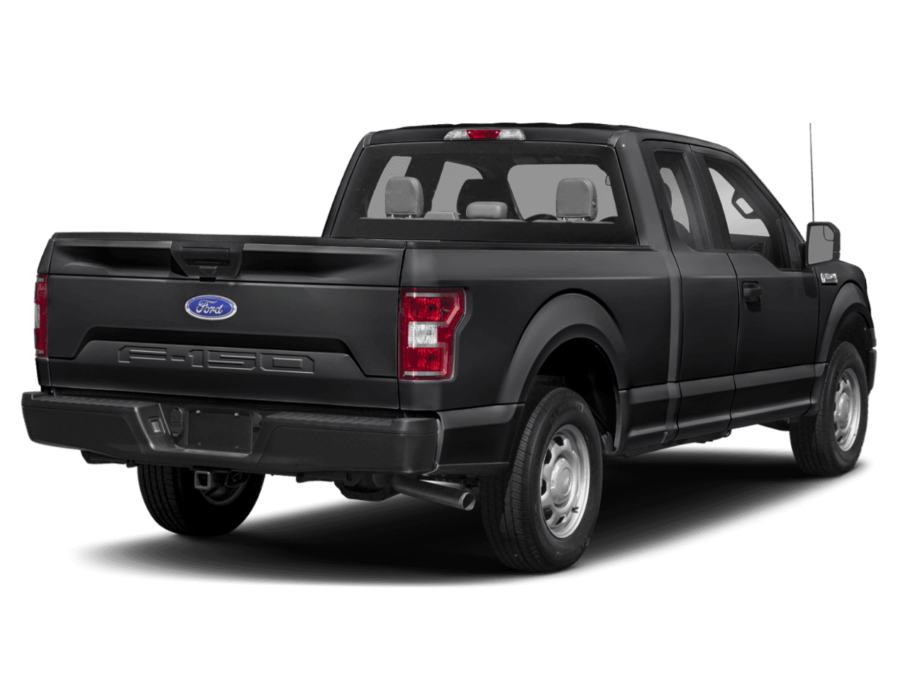 2018 Ford F-150 XL 2WD SuperCab 8' Box - Rear 3/4, facing to the right