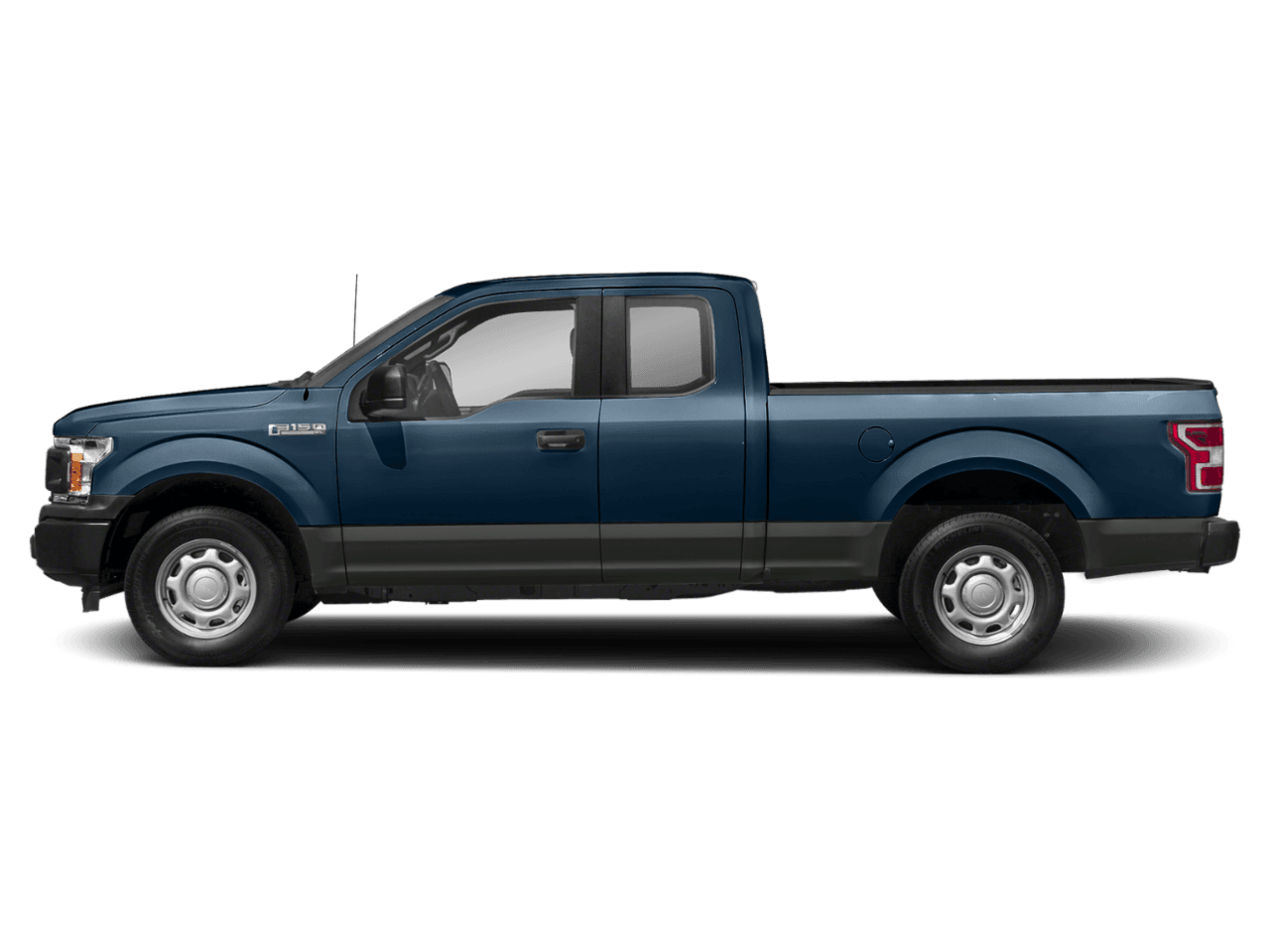 2018 Ford F-150 XLT 2WD SuperCab 8' Box - Profile, facing to the left
