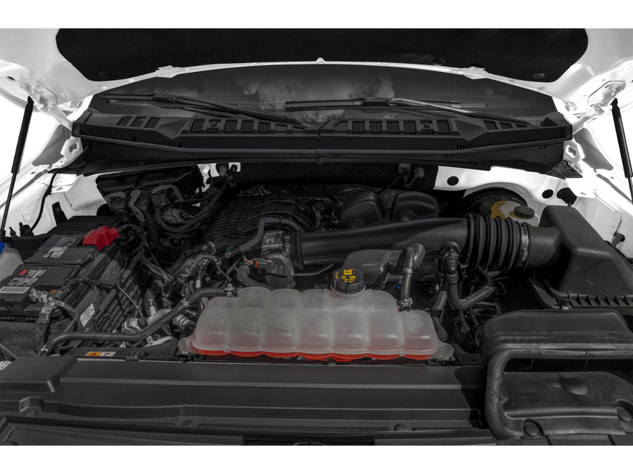 2018 Ford F-150 LARIAT 2WD SuperCab 8' Box - Interior Engine Shot Feature