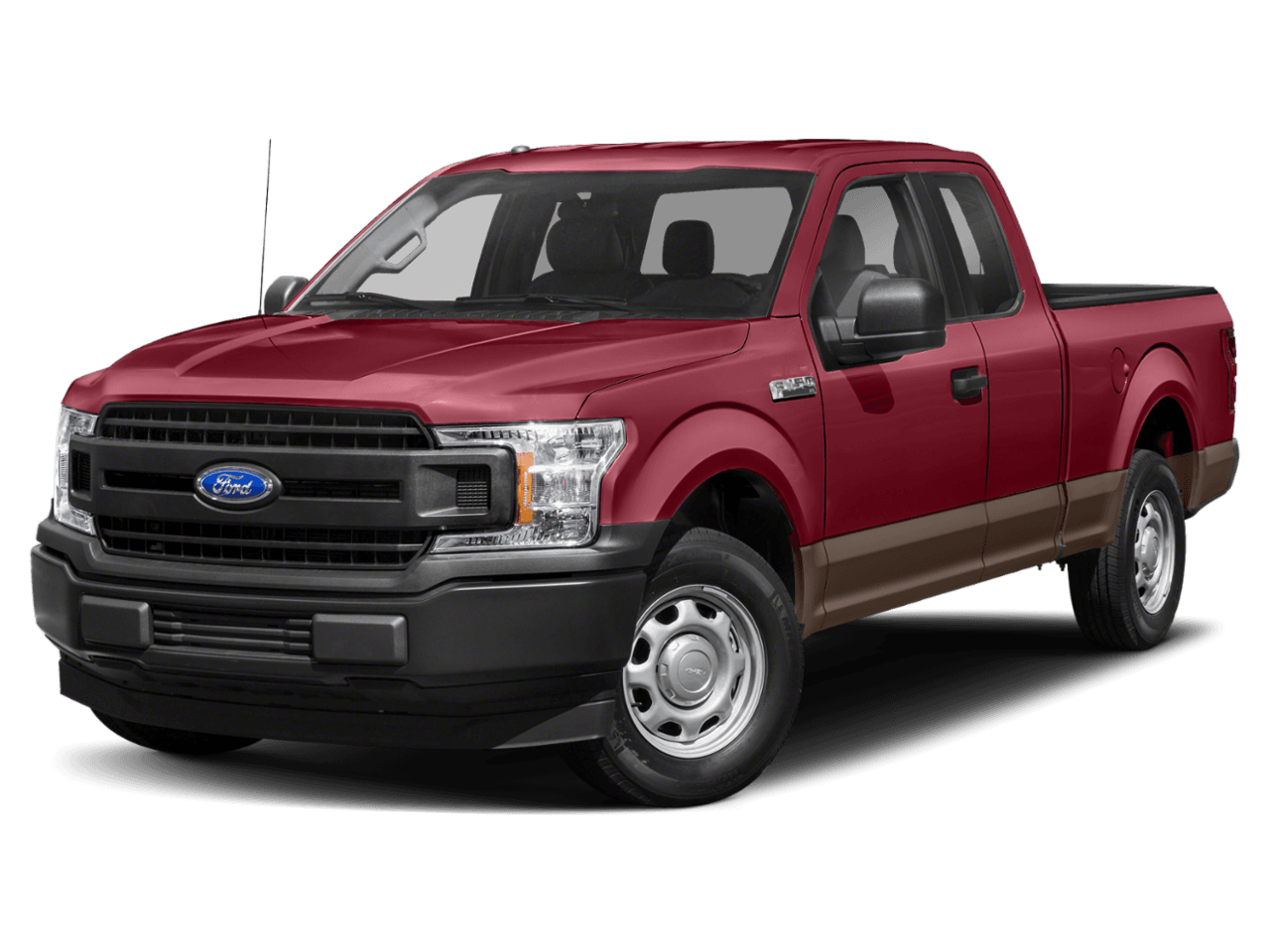 2018 Ford F-150 LARIAT 2WD SuperCab 8' Box - Front 3/4, facing to the left
