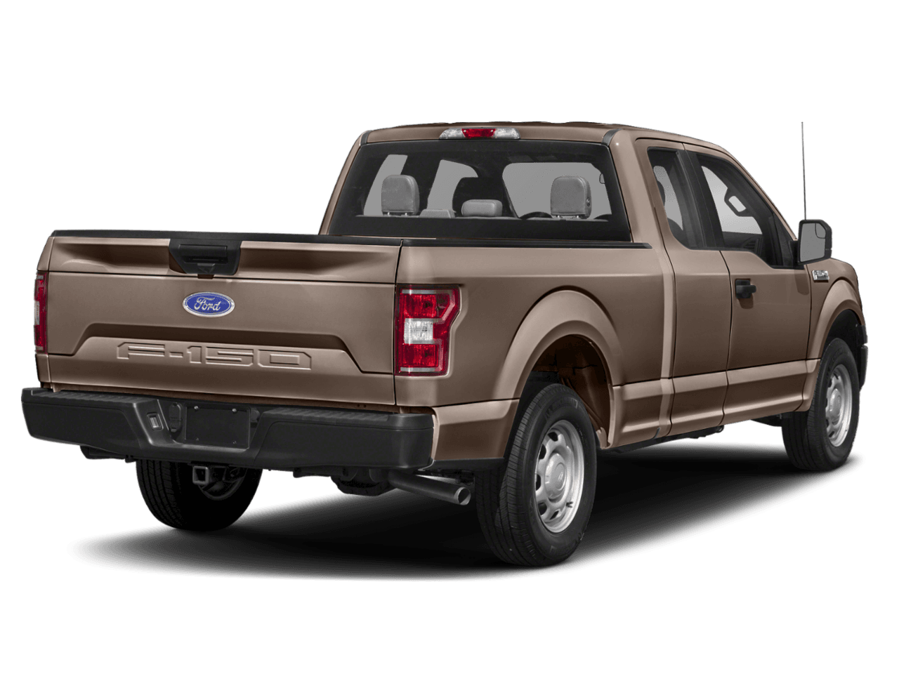 2018 Ford F-150 LARIAT 2WD SuperCab 8' Box - Rear 3/4, facing to the right