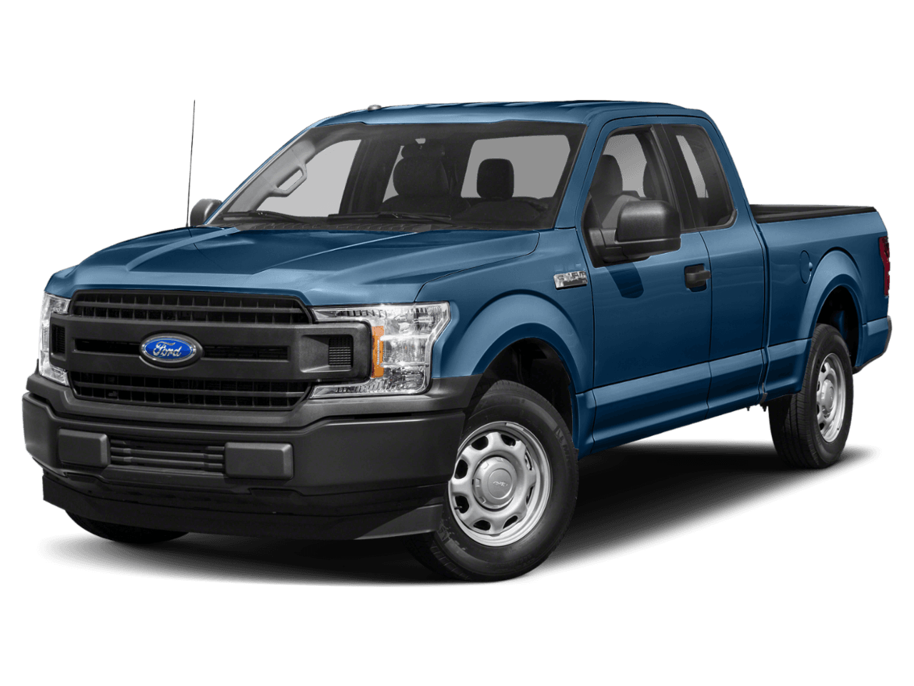 2018 Ford F-150 XL 4WD SuperCab 8' Box - Front 3/4, facing to the left