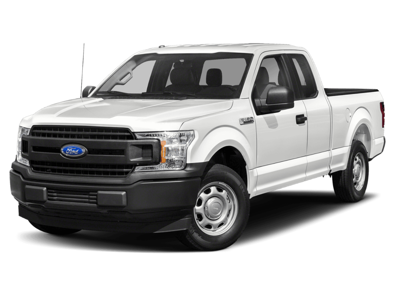 2018 Ford F-150 XL 4WD SuperCab 8' Box - Front 3/4, facing to the left