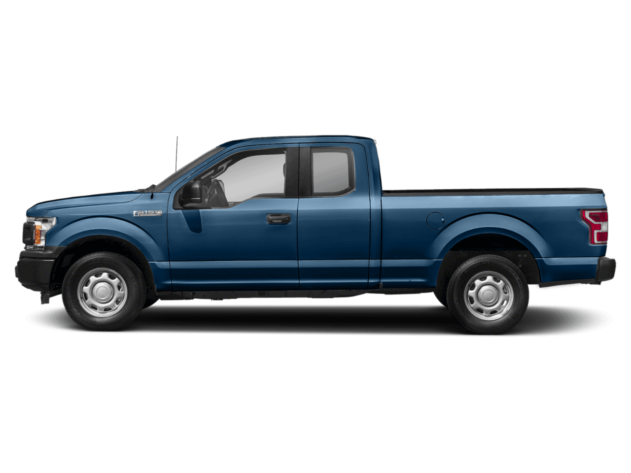 2018 Ford F-150 XL 4WD SuperCab 8' Box - Profile, facing to the left