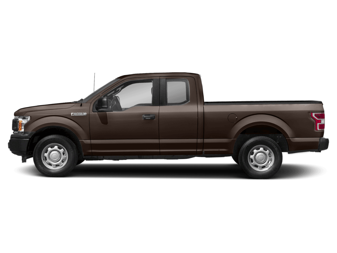 2018 Ford F-150 XL 4WD SuperCab 8' Box - Profile, facing to the left