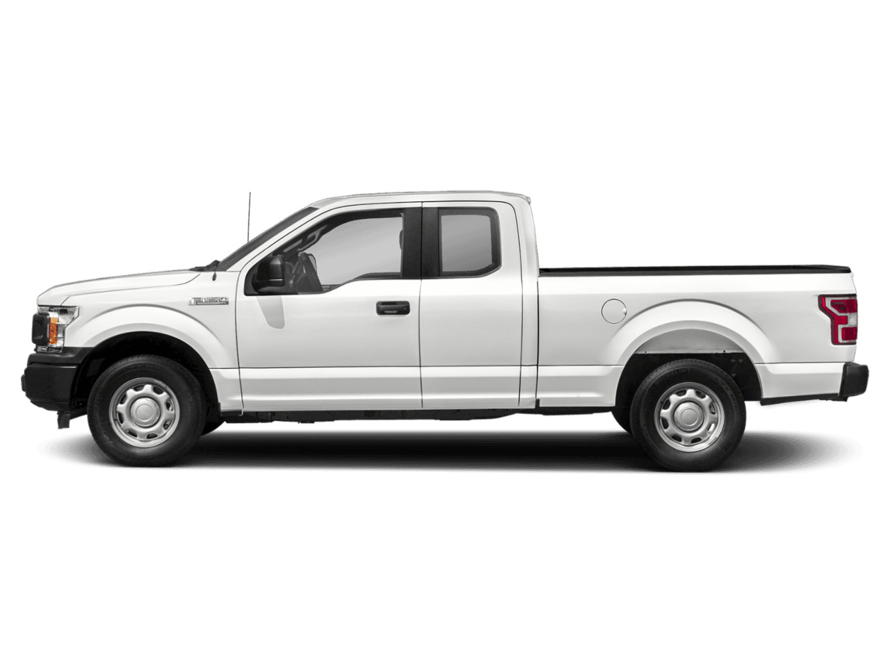2018 Ford F-150 XL 4WD SuperCab 8' Box - Profile, facing to the left
