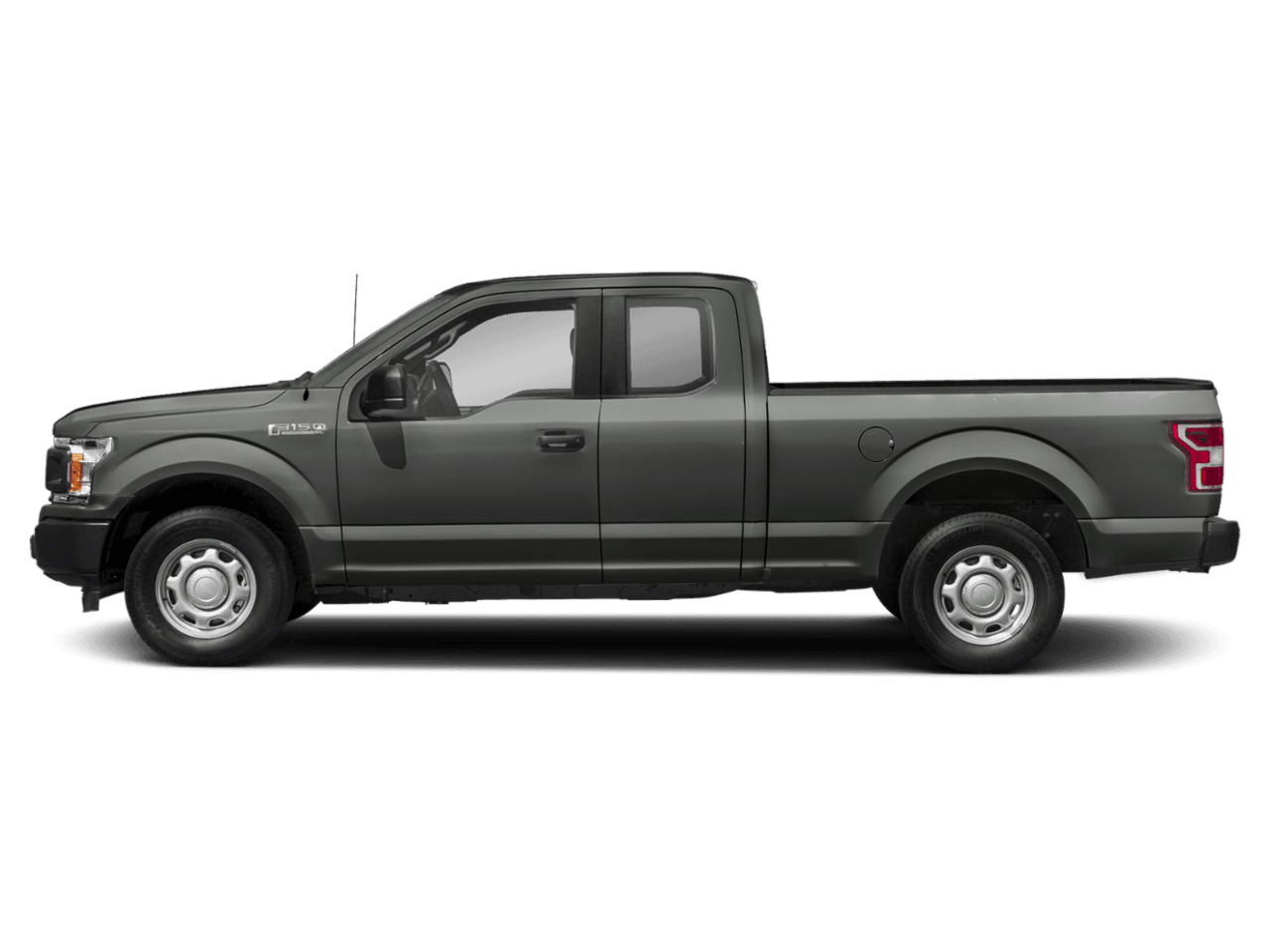 2018 Ford F-150 XLT 4WD SuperCab 8' Box - Profile, facing to the left