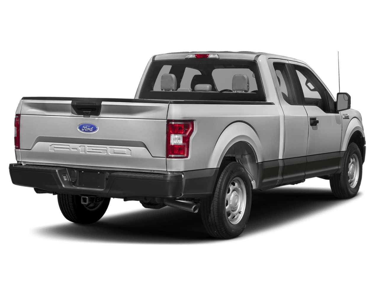 2018 Ford F-150 XLT 4WD SuperCab 8' Box - Rear 3/4, facing to the right