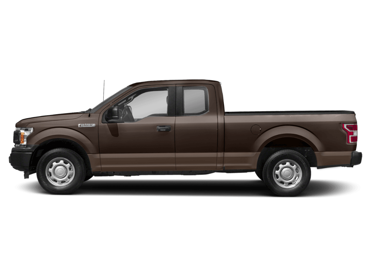 2018 Ford F-150 LARIAT 4WD SuperCab 8' Box - Profile, facing to the left