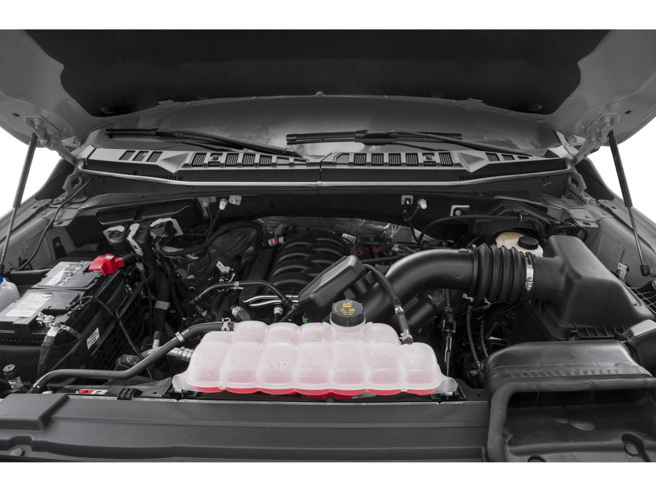 2018 Ford F-150 XL 2WD SuperCrew 5.5' Box - Interior Engine Shot Feature