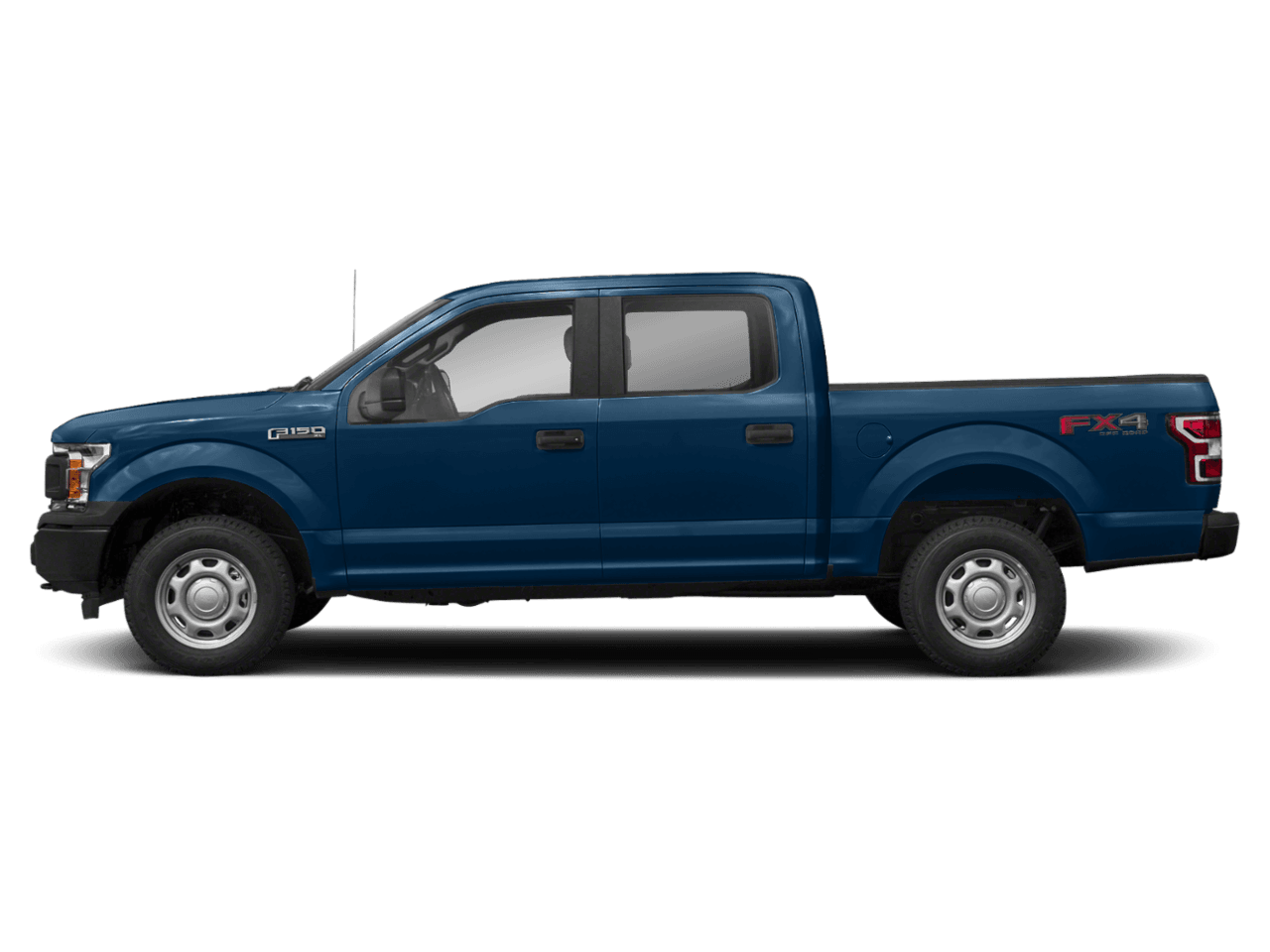 2018 Ford F-150 XL 2WD SuperCrew 5.5' Box - Profile, facing to the left
