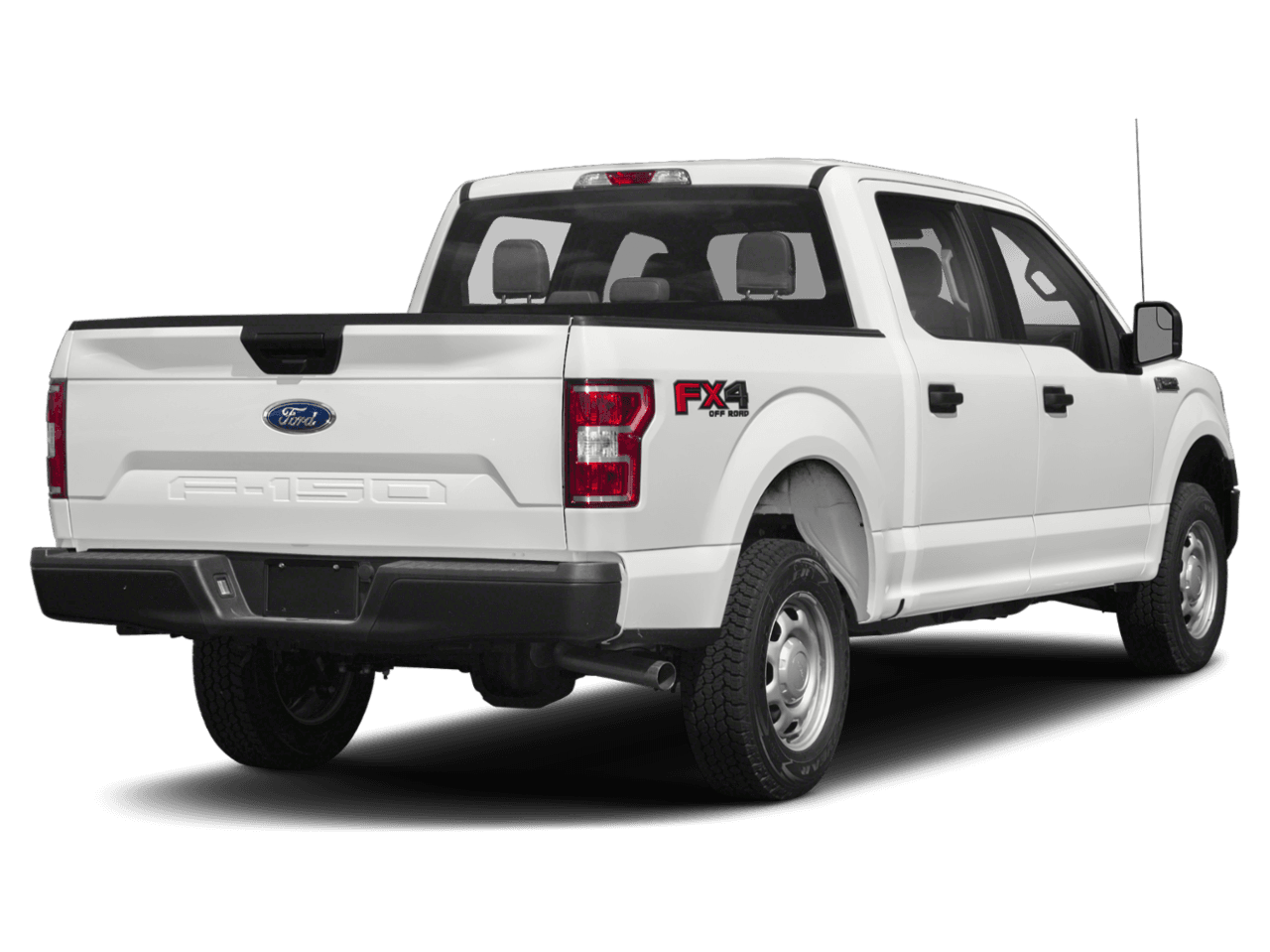 2018 Ford F-150 XL 2WD SuperCrew 5.5' Box - Rear 3/4, facing to the right