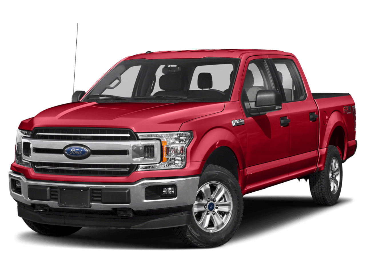2018 Ford F-150 XLT 2WD SuperCrew 5.5' Box - Front 3/4, facing to the left