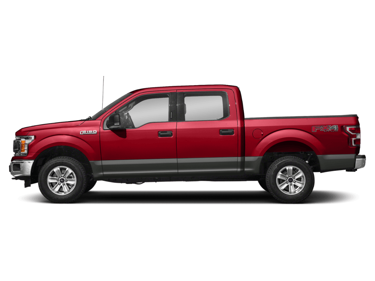 2018 Ford F-150 XLT 2WD SuperCrew 5.5' Box - Profile, facing to the left