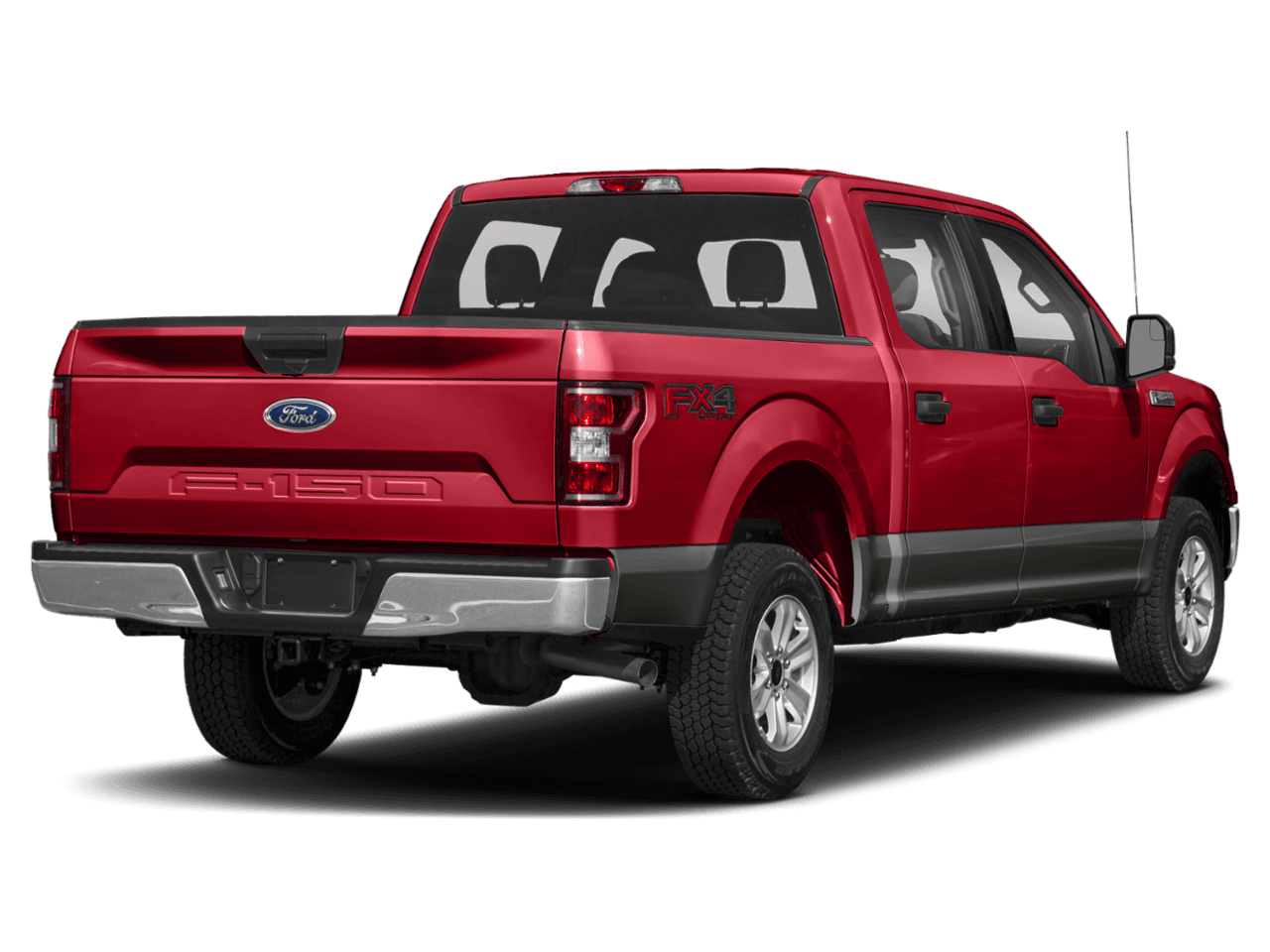 2018 Ford F-150 XLT 2WD SuperCrew 5.5' Box - Rear 3/4, facing to the right