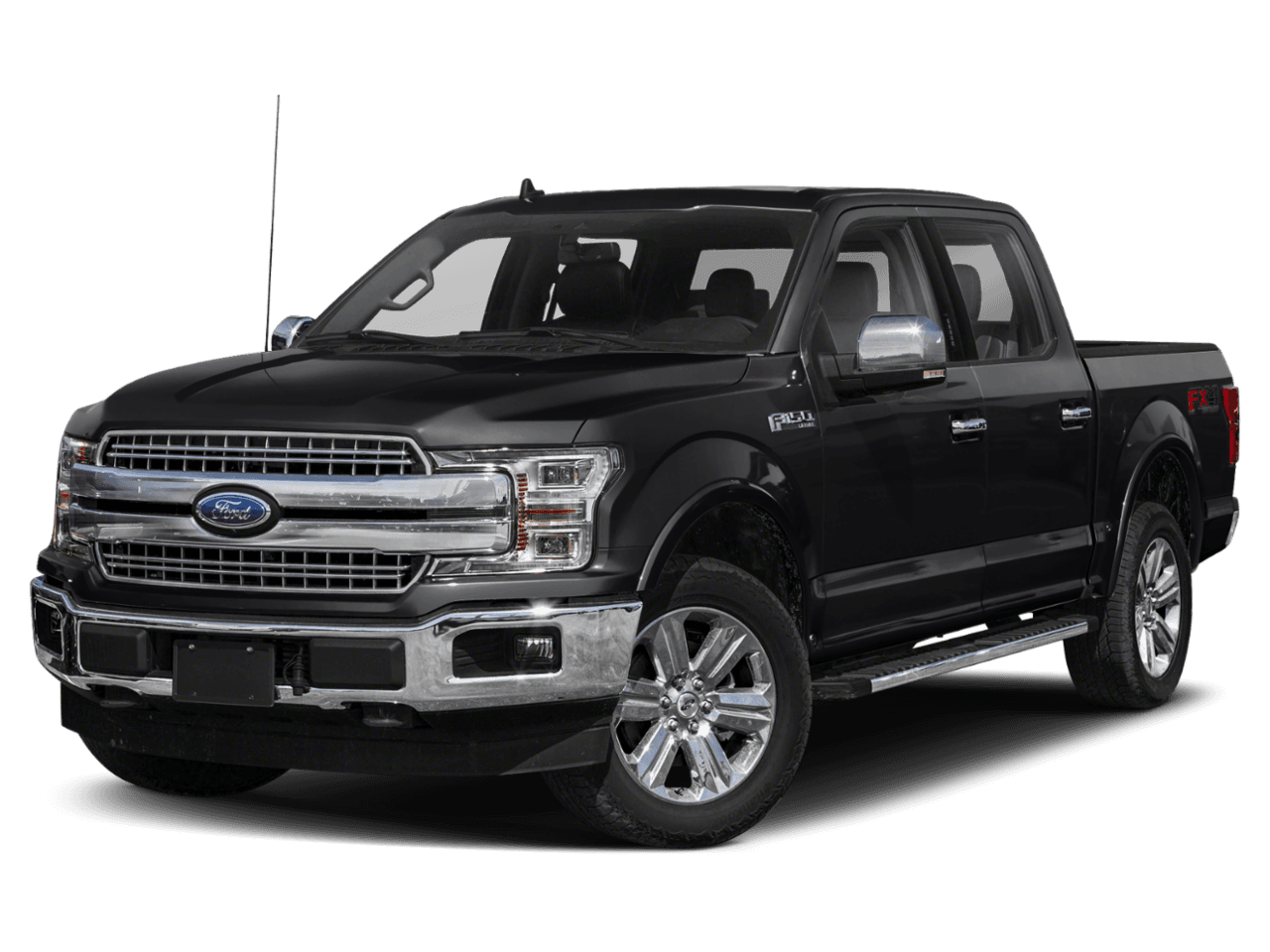 2018 Ford F-150 LARIAT 2WD SuperCrew 5.5' Box - Front 3/4, facing to the left