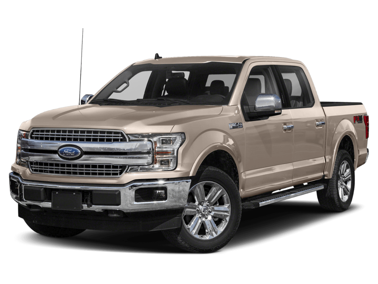 2018 Ford F-150 LARIAT 2WD SuperCrew 5.5' Box - Front 3/4, facing to the left