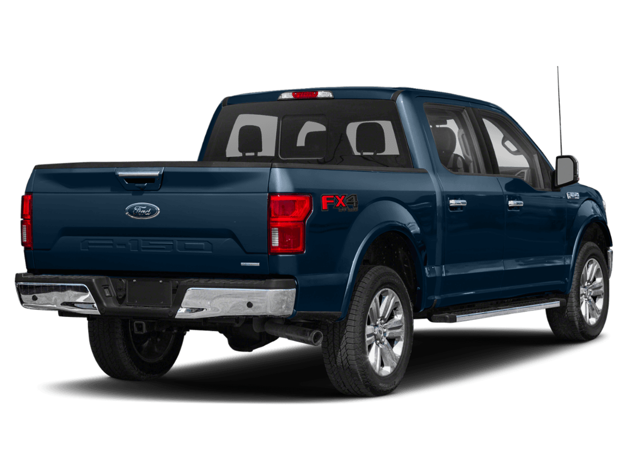 2018 Ford F-150 LARIAT 2WD SuperCrew 5.5' Box - Rear 3/4, facing to the right