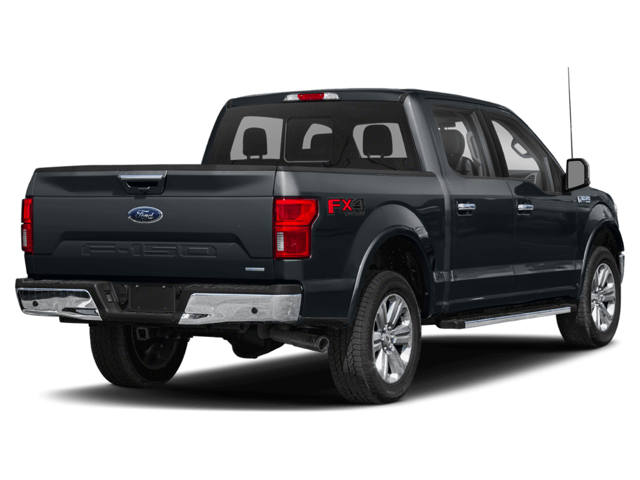 2018 Ford F-150 LARIAT 2WD SuperCrew 5.5' Box - Rear 3/4, facing to the right
