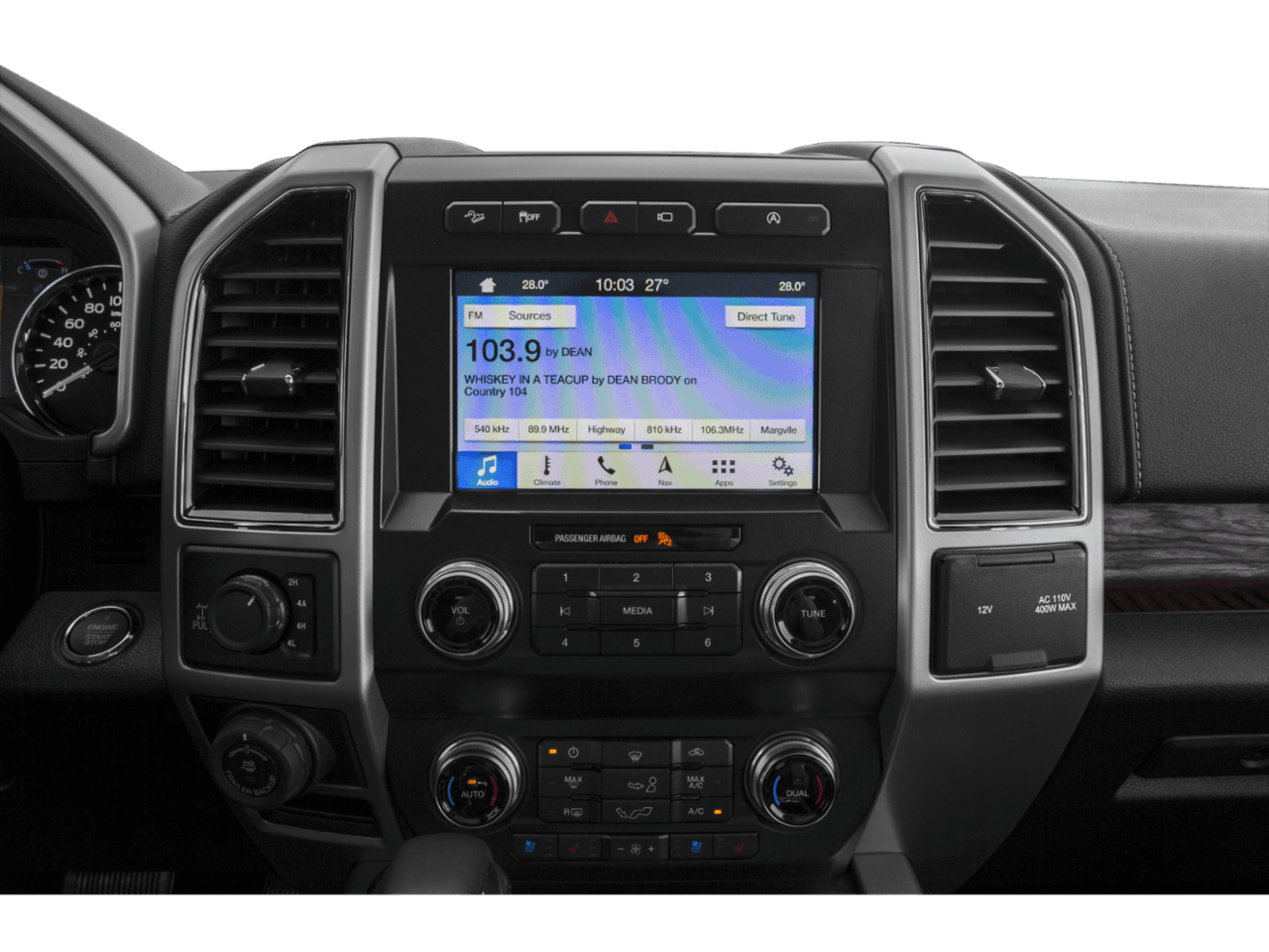 2018 Ford F-150 LARIAT 2WD SuperCrew 5.5' Box - Interior Stereo System