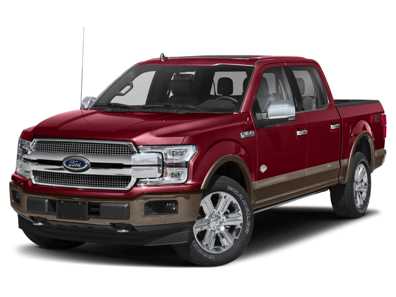 2018 Ford F-150 King Ranch 2WD SuperCrew 5.5' Box - Front 3/4, facing to the left