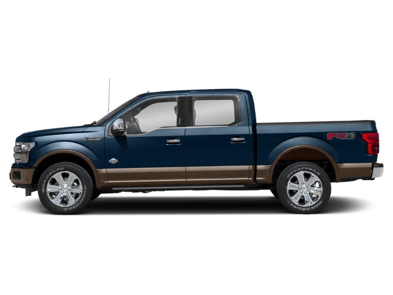 2018 Ford F-150 King Ranch 2WD SuperCrew 5.5' Box - Profile, facing to the left