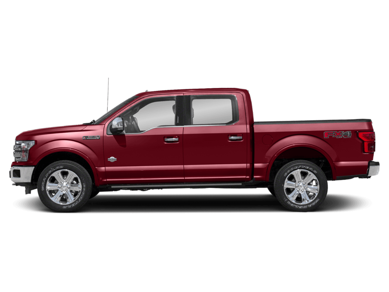 2018 Ford F-150 King Ranch 2WD SuperCrew 5.5' Box - Profile, facing to the left