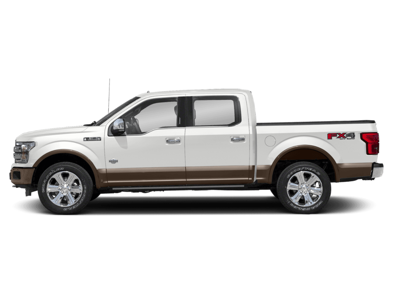2018 Ford F-150 King Ranch 2WD SuperCrew 5.5' Box - Profile, facing to the left