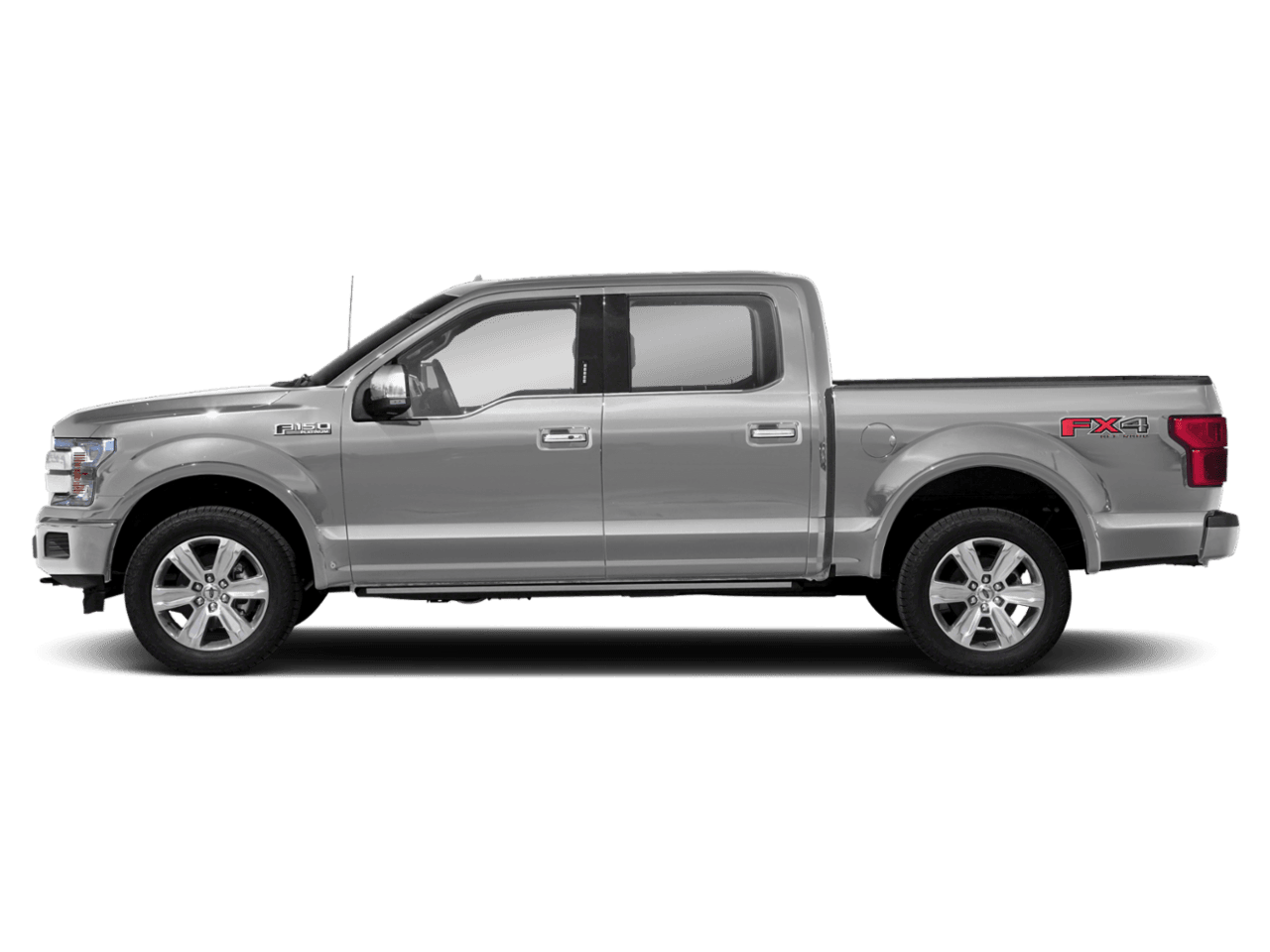 2018 Ford F-150 Platinum 2WD SuperCrew 5.5' Box - Profile, facing to the left