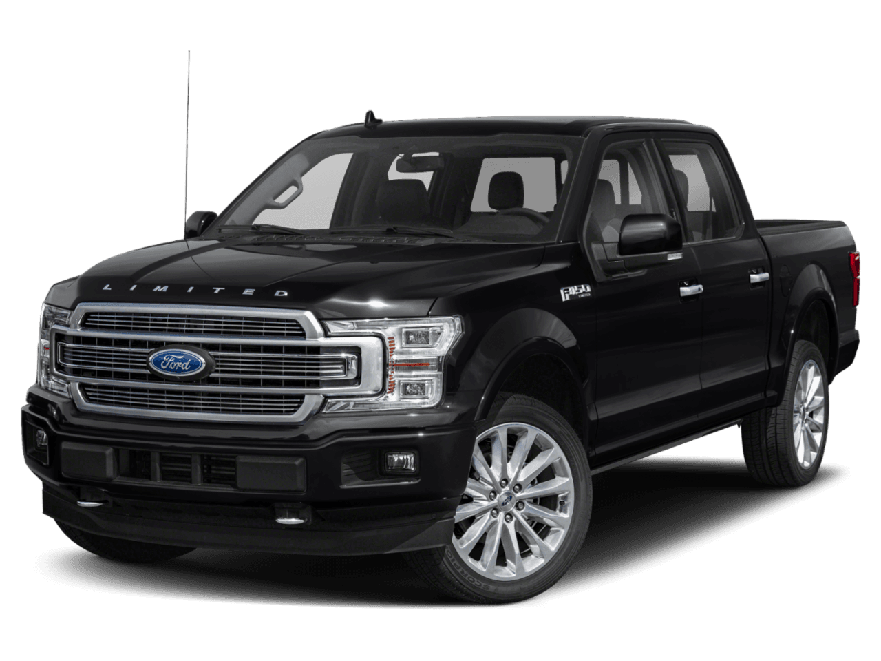 2018 Ford F-150 Limited 2WD SuperCrew 5.5' Box - Front 3/4, facing to the left